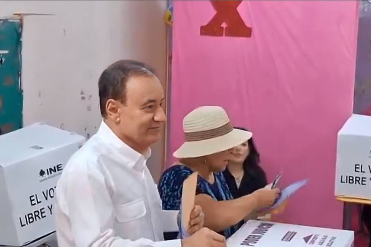 Alfonso Durazo emite su voto e invita a sonorenses a participar en jornada histórica