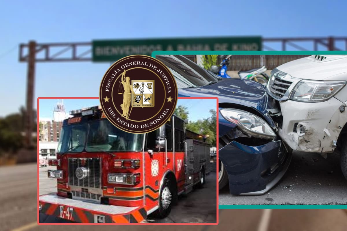 Mujer de 30 años fallece en accidente de dos vehículos en carretera Hermosillo-Bahía de Kino