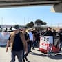Maestros de la CNTE convocan a nuevo bloqueo en garita del Chaparral en Tijuana