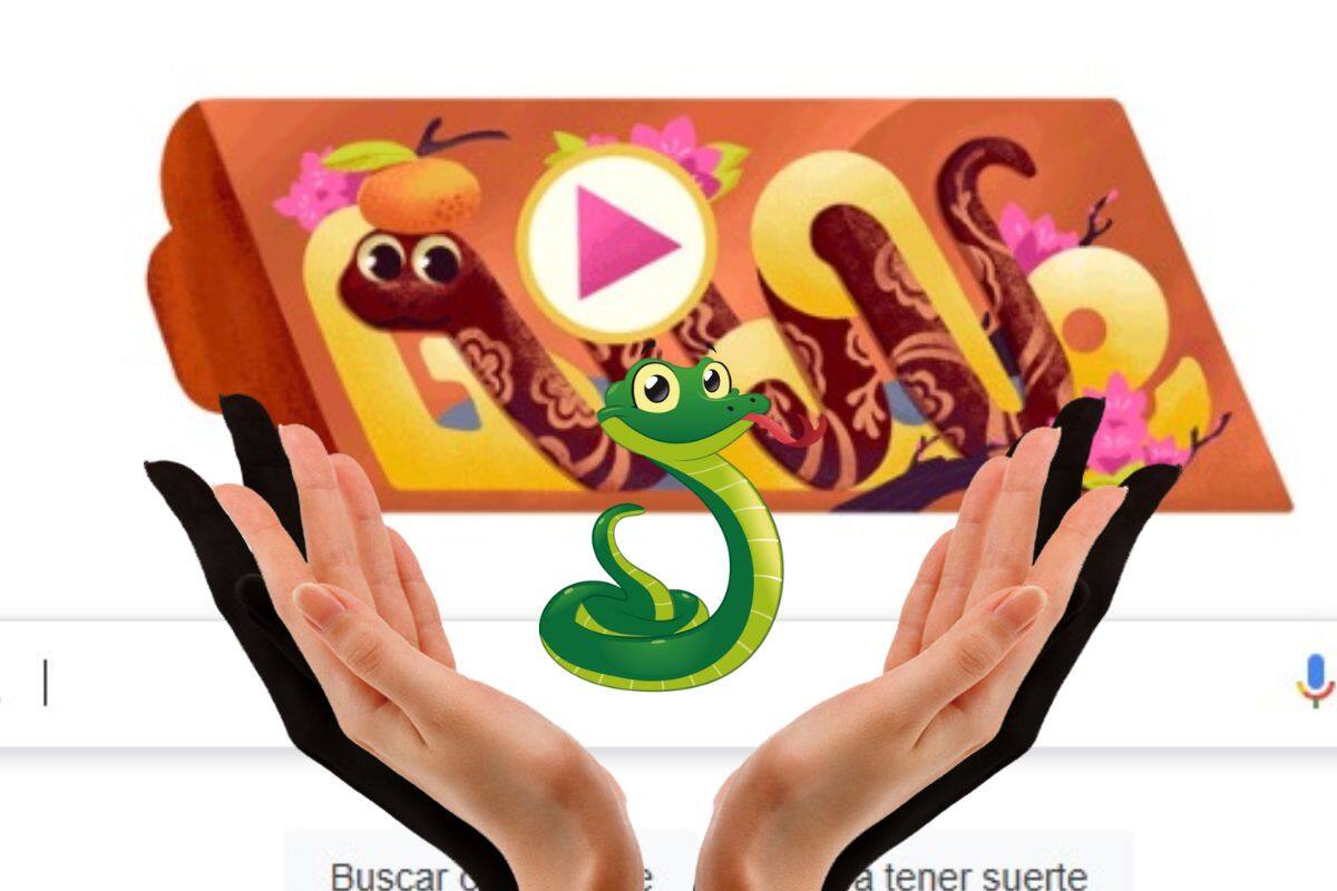 Año Nuevo Chino 2025: Google celebra el inicio del Año de la Serpiente en su doodle de hoy