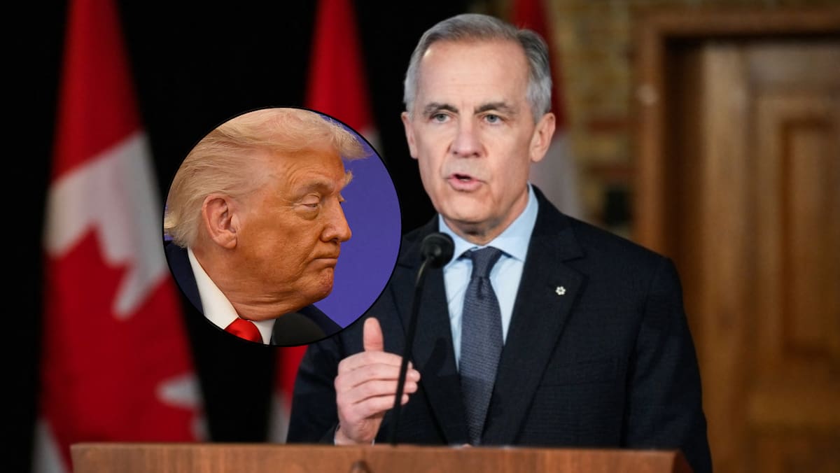 Trump advierte aranceles del 100% y Canadá frena acuerdo comercial con China para cumplir el T-MEC. Foto: Reuters