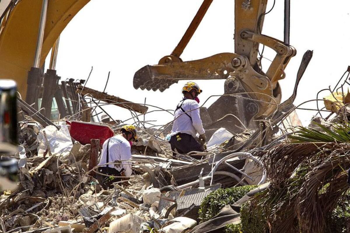 Derrumbe en Miami: ya son 90 víctimas encontradas; equipo de rescate Israelí volverá a casa luego de 18 días del desplome