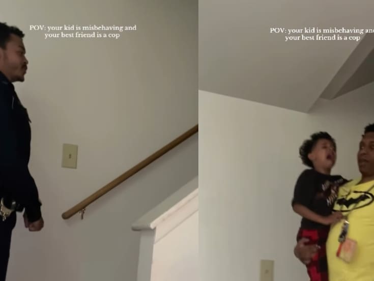 “El niño vio su vida pasar”: hombre llama a su amigo policía para que arreste a su hijo pequeño por hacer travesuras