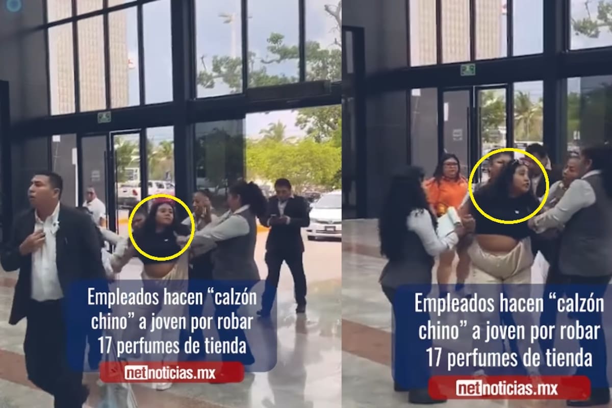 Mujer sorprendida robando 17 perfumes en tienda termina con calzón chino y apodada “Lady Sears”