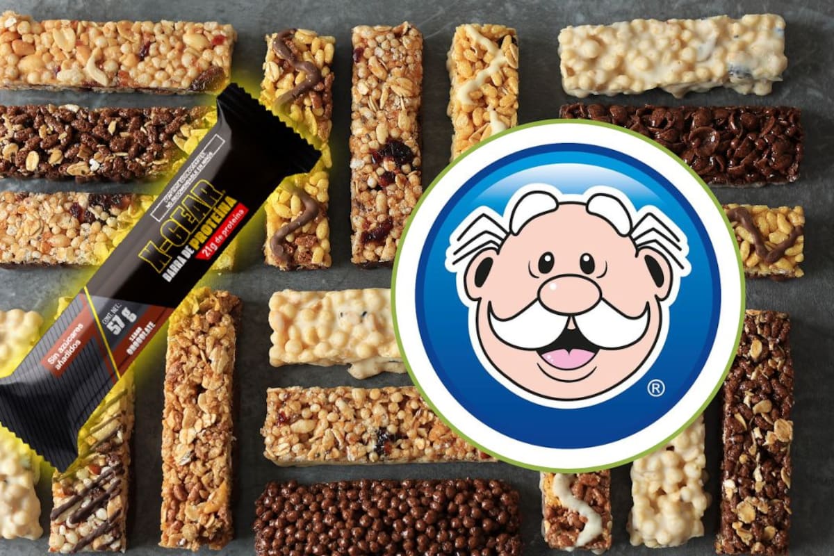 Barra X-Gear vendida por Dr. Simi declara 155 calorías; análisis difundido por nutriólogo reporta 240 y diferencias en grasa y carbohidratos