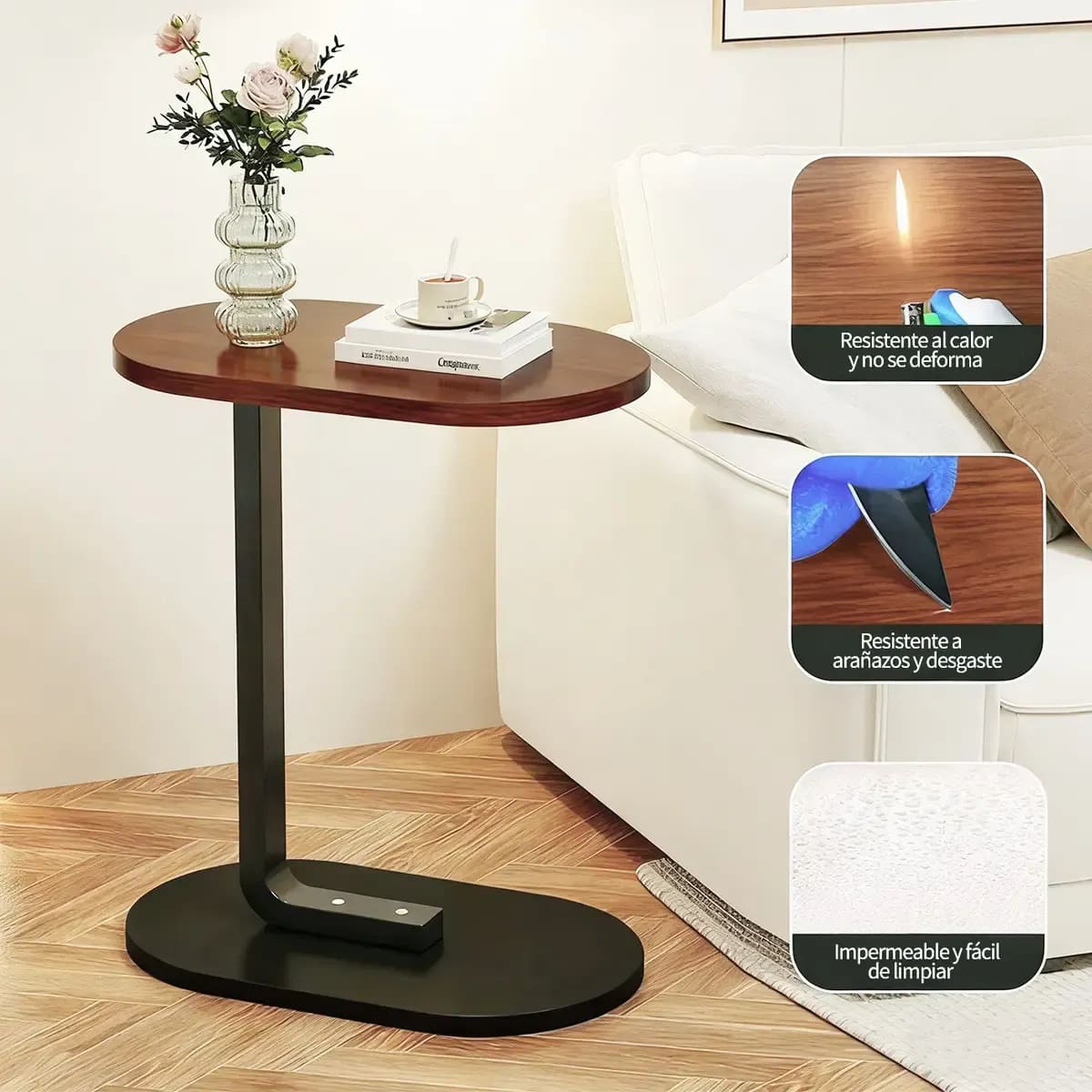 Mesa de noche plegable y escritorio simple multifuncional | Mercado Libre