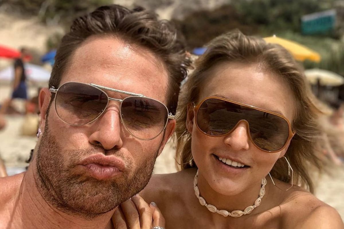 Sebastián Rulli presume la retaguardia de Angelique Boyer en video