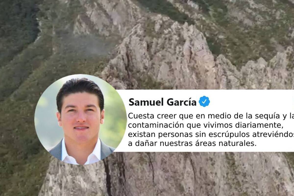 Samuel García tras incendio en Cerro de la Silla: "Cuesta creer que existan personas sin escrúpulos”