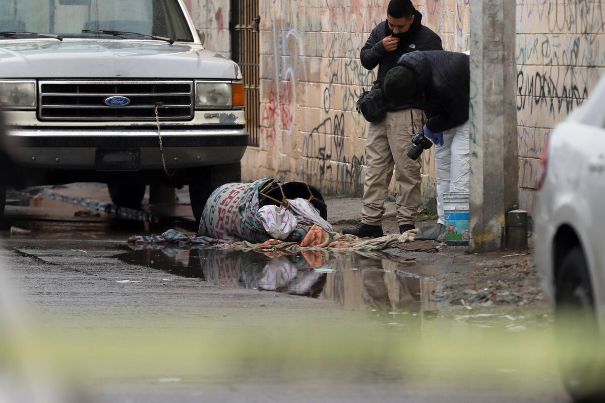 Encuentran un calcinado en un tambo de basura