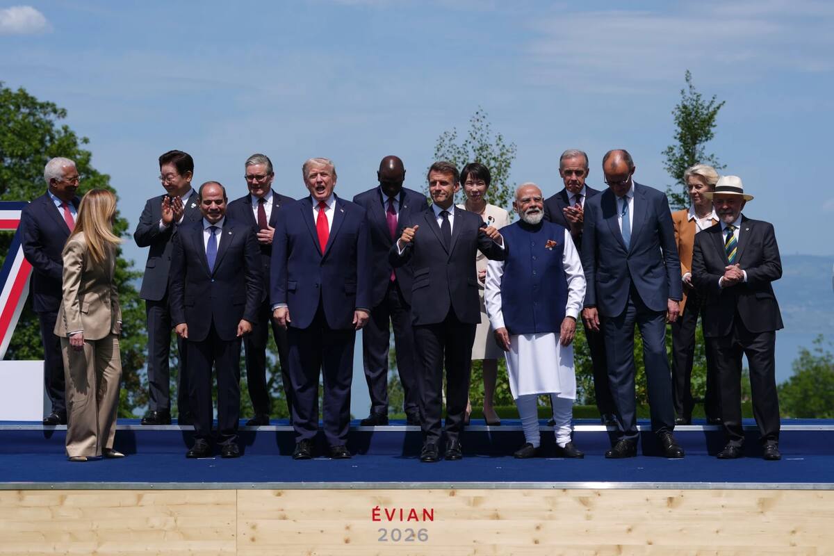 Líderes del G7 debaten en Francia cómo frenar las guerras de Irán y Ucrania mientras Trump defiende un acuerdo nuclear preliminar y Zelenski pide más apoyo militar