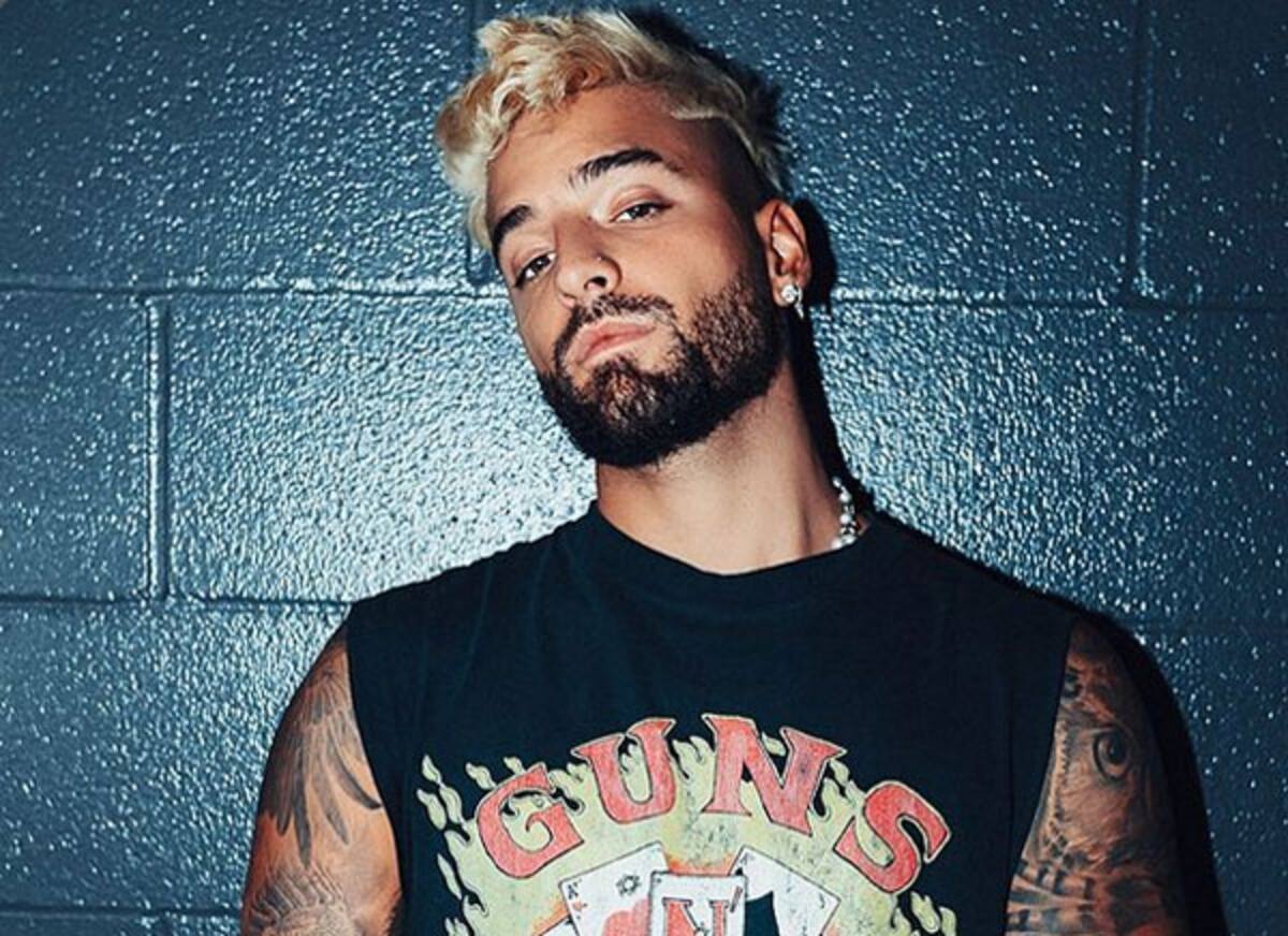 El reggaetonero colombiano Maluma.
