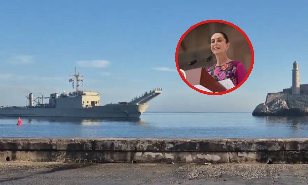 La Cancillería precisó que la carga incluye 23 toneladas de alimentos donados por ciudadanos mexicanos como parte de una campaña de apoyo a Cuba.