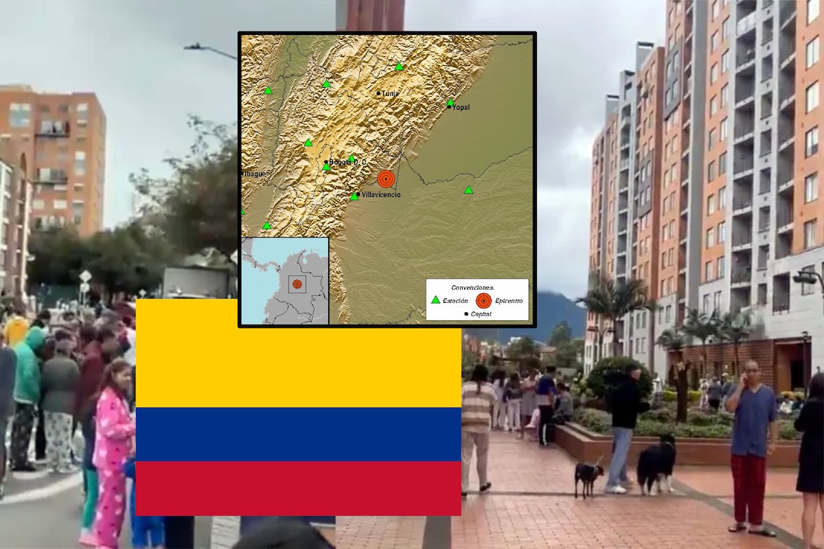 Sismo de magnitud 6.3 sacude Bogotá y otras ciudades de Colombia