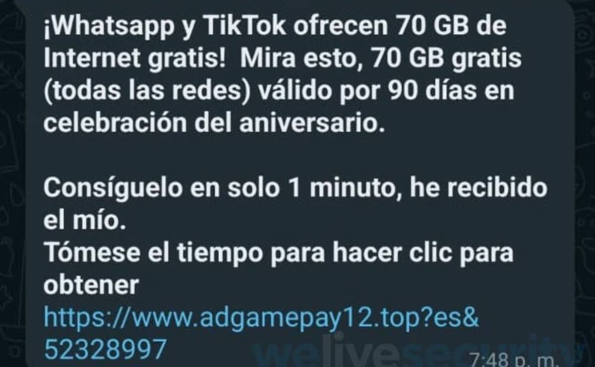 Captura de pantalla: ESET