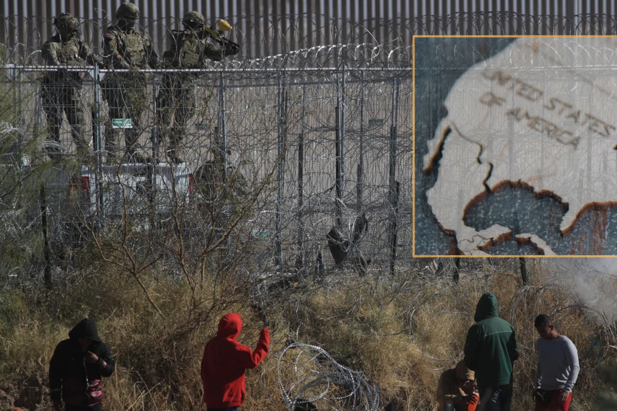 Disparan bolas de pimienta a migrantes en el Día Internacional del Migrante