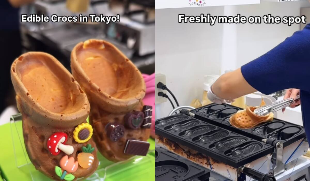 Se da a conocer que en Tokio hay una tienda que hace Crocs comestibles y causa sensación