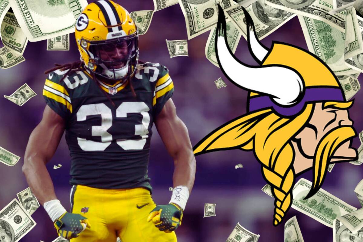 NFL: Aaron Jones firma con los Minnesota Vikings por una temporada y $7 millones de dólares