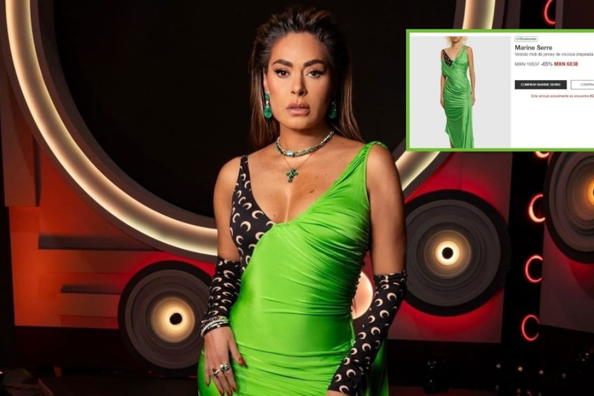 Esto cuesta el vestido “fosfo” que Galilea Montijo usó en la gala de nominación de La Casa de los Famosos México | Noticias de México | El Imparcial
