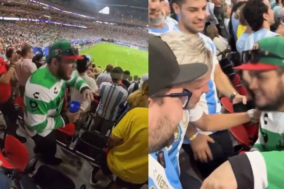 VIDEO: Seguidor de Santos provoca a argentinos en la Copa América: "Se mueren de hambre"