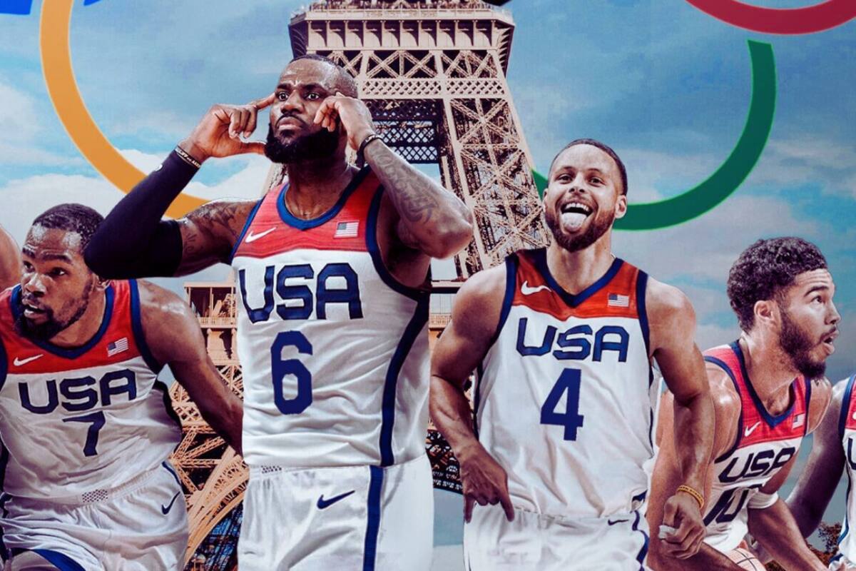 NBA: El equipo de USA asegura su lista olímpica para París 2024 con Curry y James a la cabeza