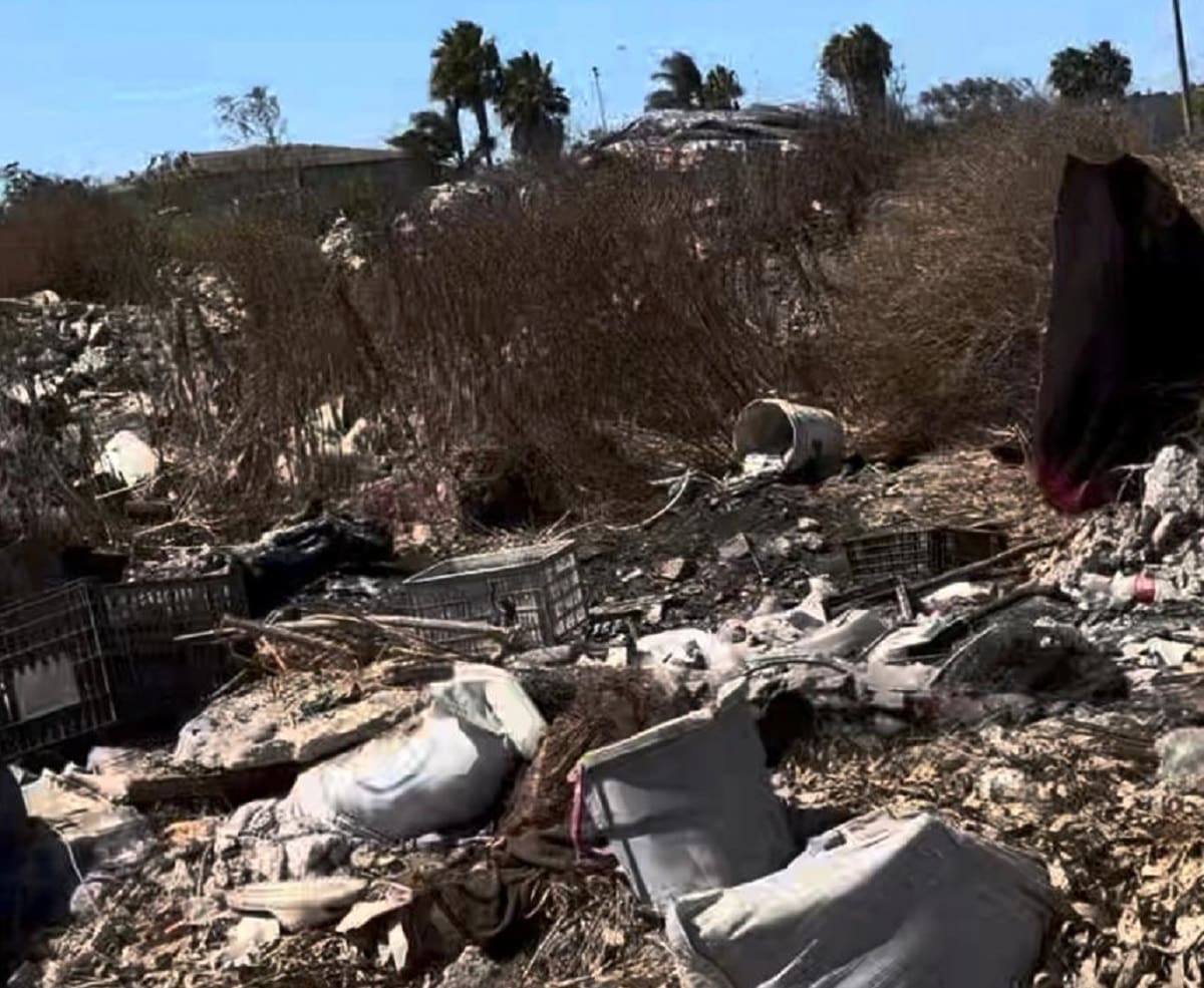 La situación mantiene a la reserva San Fernando en condiciones de abandono, con residuos acumulados. Foto: Cortesía