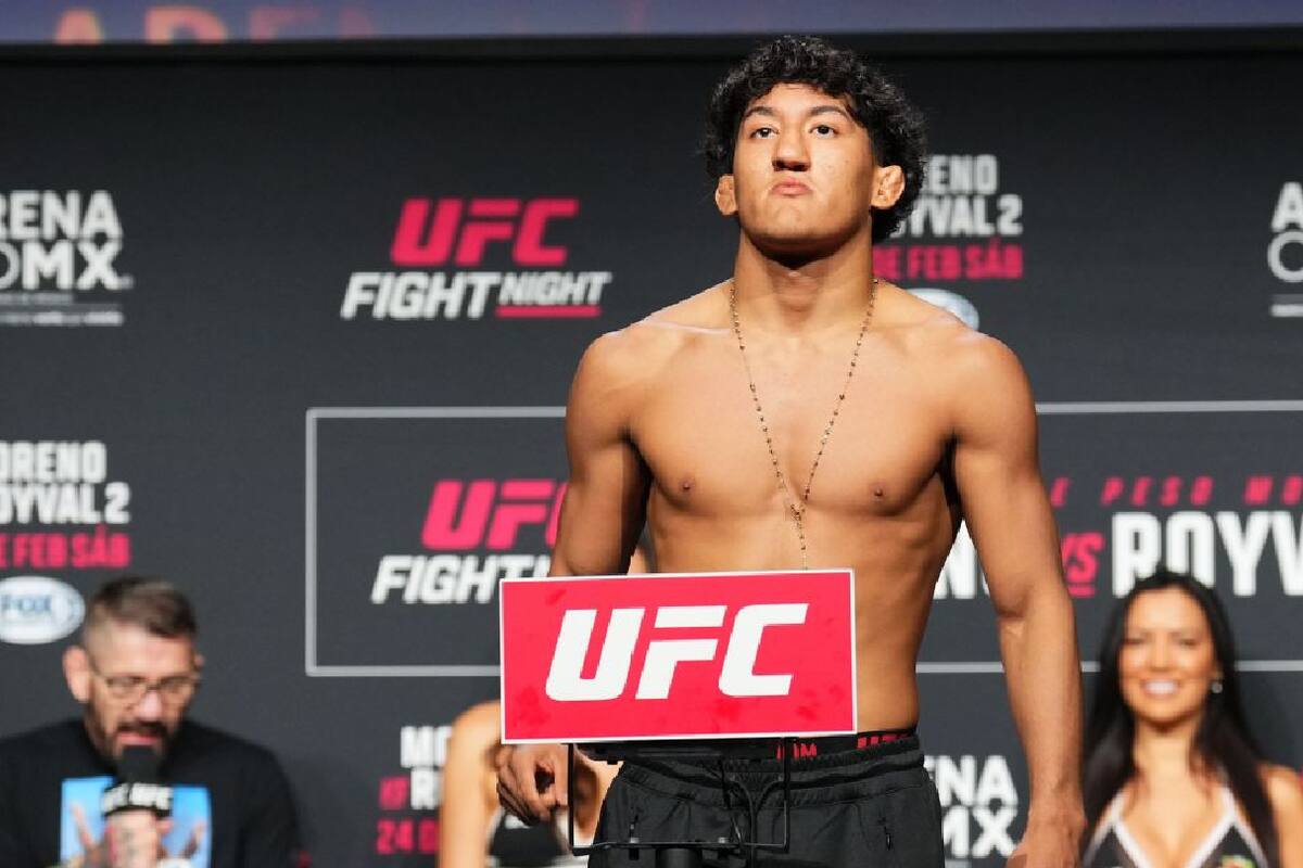 Raúl Rosas Jr regresará al octágono de UFC este sábado frente a Ricky Turcios
