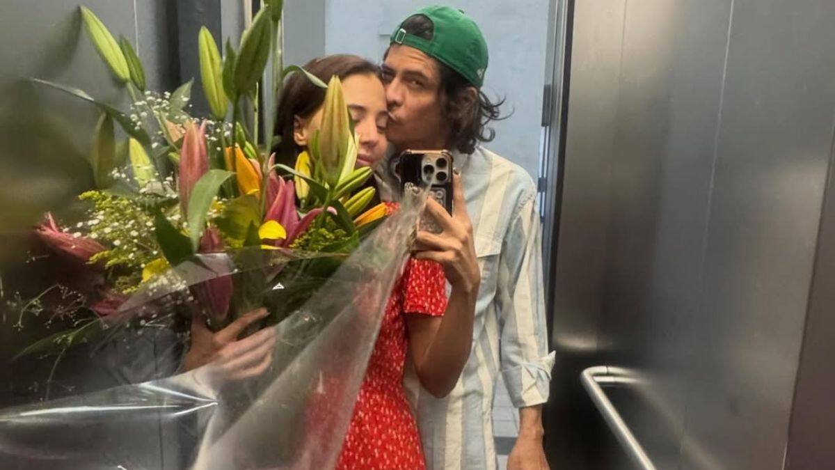 Entre flores, viajes y momentos personales, Majo Aguilar muestra su romance con Diego Rangel, baterista de Porter