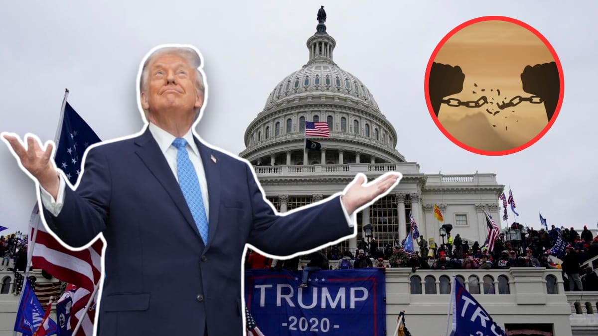 Trump busca invalidar sentencias a líderes del asalto al Capitolio el 06 enero de 2021 y el Departamento de Justicia solicita cerrar el proceso sin posibilidad de reabrirlo y refuerza su postura sobre los hechos