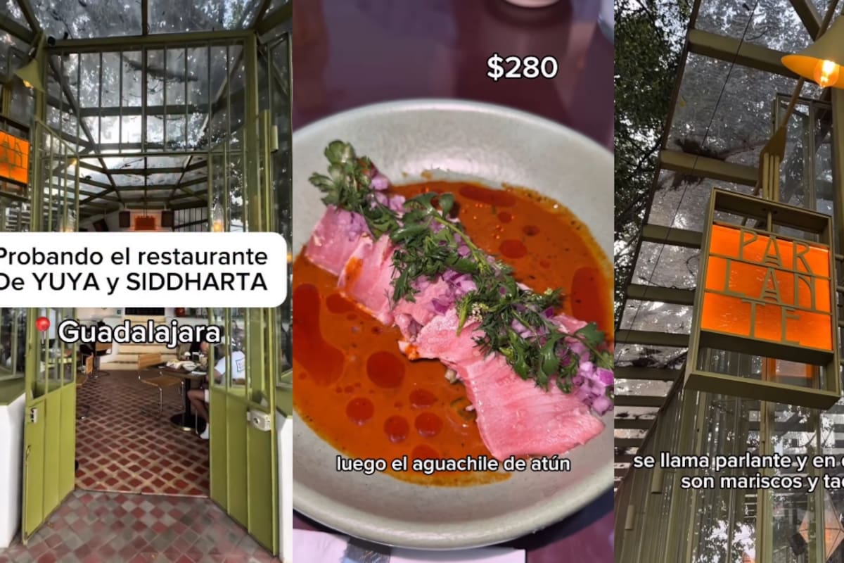 Así es Parlante, el restaurante de Yuya y Siddhartha en Guadalajara