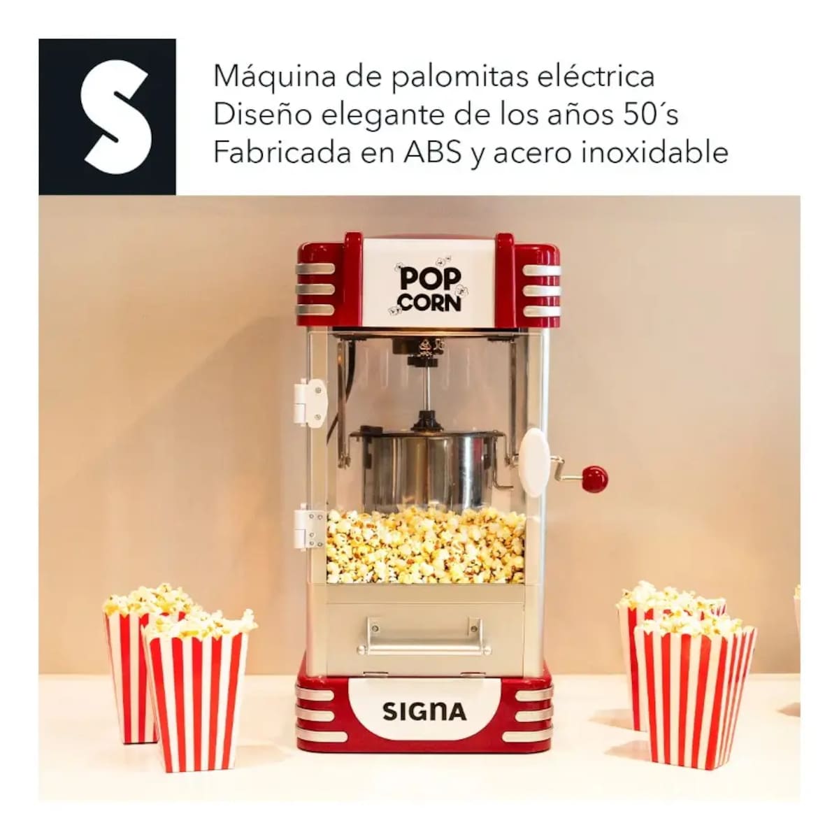 Máquina de palomitas retro | Mercado Libre
