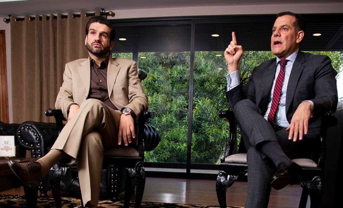 Juan Pablo Penilla Rodríguez y Sergio Arturo Ramírez Muñoz. Foto: Top de Los Mejores Abogados vía El Universal.