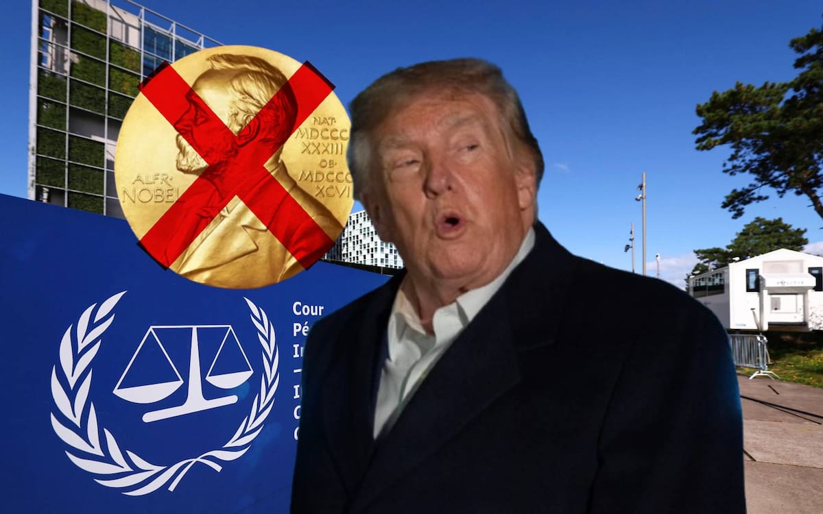 Donald Trump, ex presidente de Estados Unidos, perdió el Nobel de la Paz y luego se desquitó con sanciones contra la Corte Penal Internacional (CPI). | AP