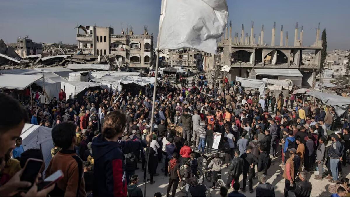 Protestas contra Hamás / EFE