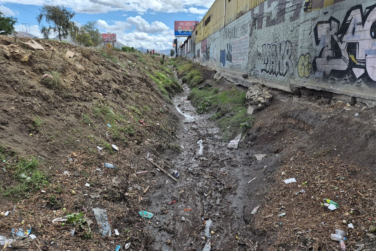 Empresario denuncia contaminación en el blvr. Benítez y atención al pluvial que lleva 20 años limpiando