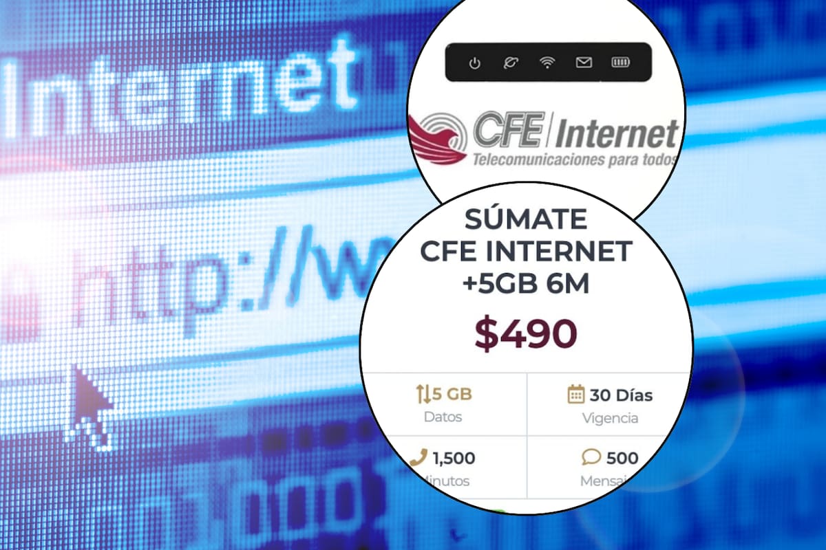 Paquete semestral de internet CFE por 490 pesos: todo lo que incluye y cómo contratarlo