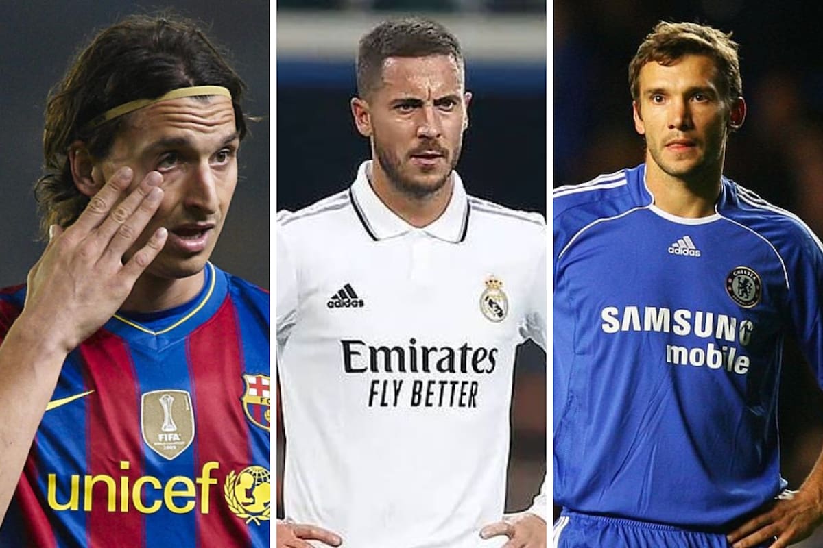 ¿Cuáles son los fichajes más decepcionantes en la historia del fútbol?
