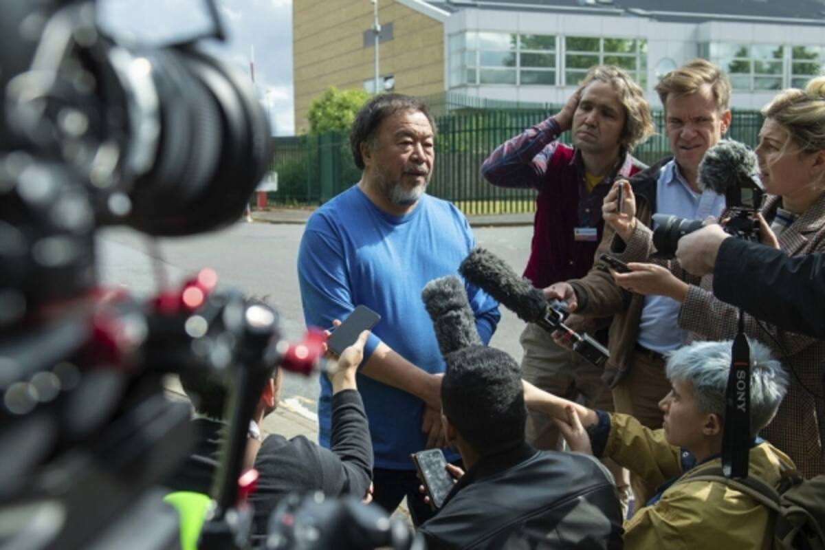 Ai Weiwei documenta manifestaciones de Hong Kong en Instagram