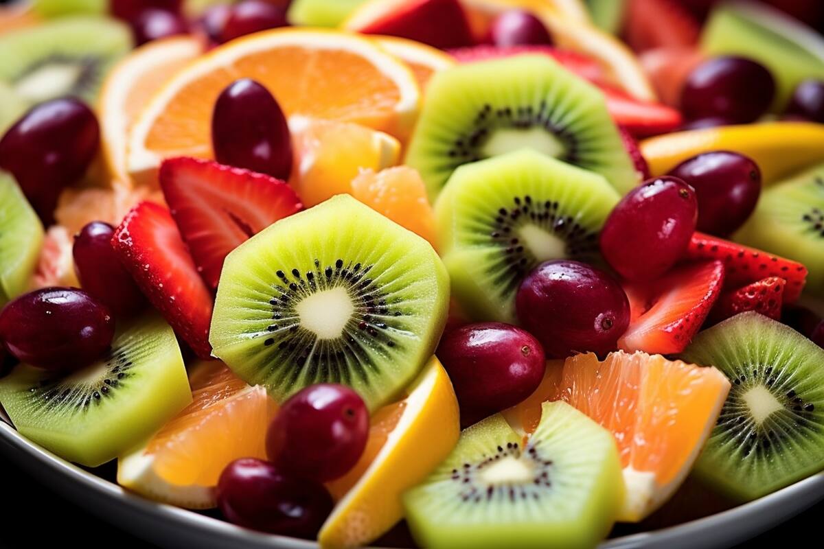 Este clásico navideño, la ensalada de frutas, destaca por su facilidad de preparación y valor nutricional. Con opciones personalizables, combina frutas de temporada y aderezos ligeros para un postre que hidrata, nutre y deleita.