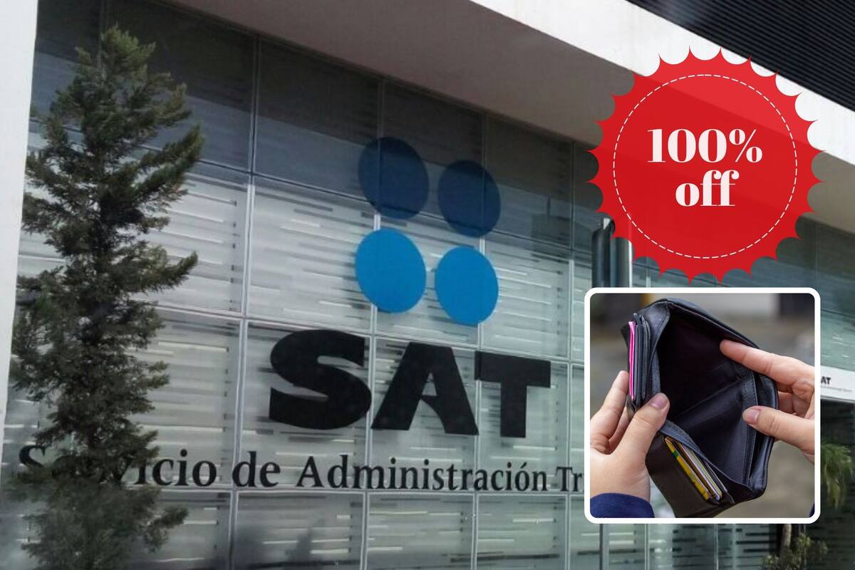 ¿En qué multas del SAT se puede obtener un descuento de hasta el 100%?