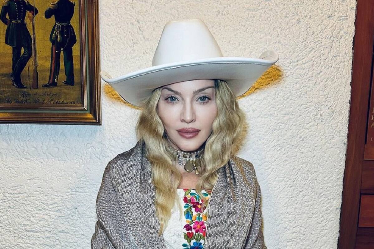 Madonna presume su look con prendas de Frida Kahlo