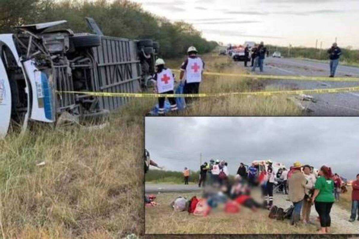 Accidente de autobús con simpatizantes de Frenaaa deja un muerto y 21 heridos