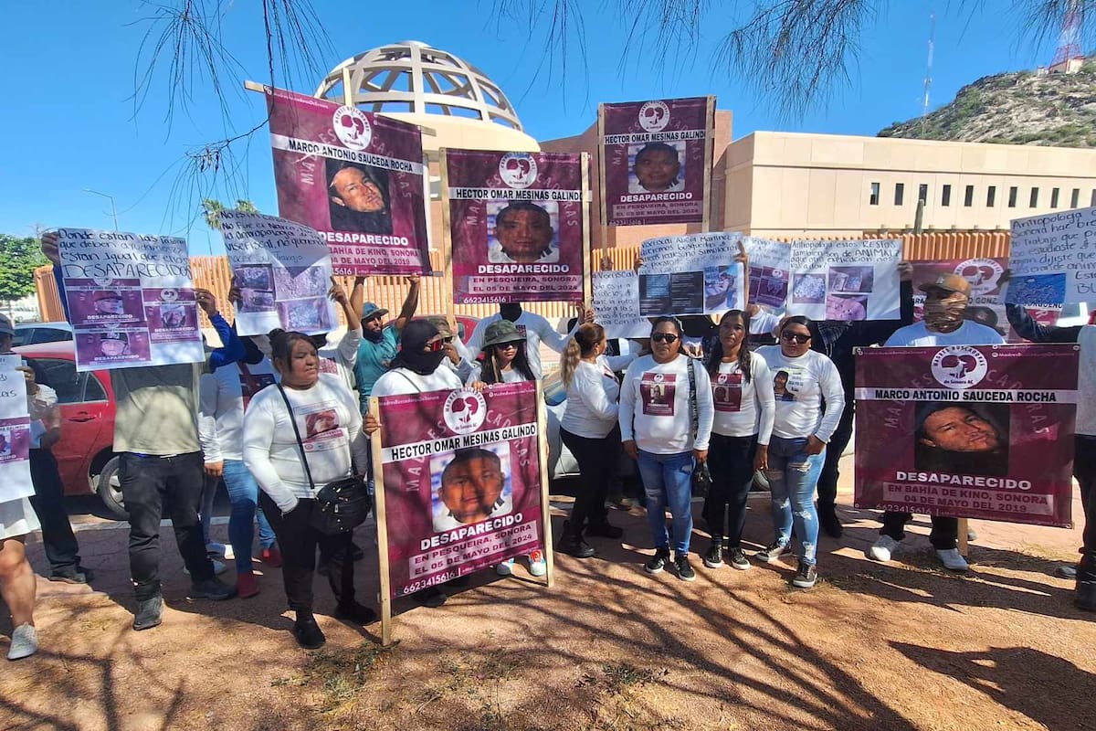 Madres buscadoras exigen cateo en rancho de Pesqueira para localizar a desaparecido