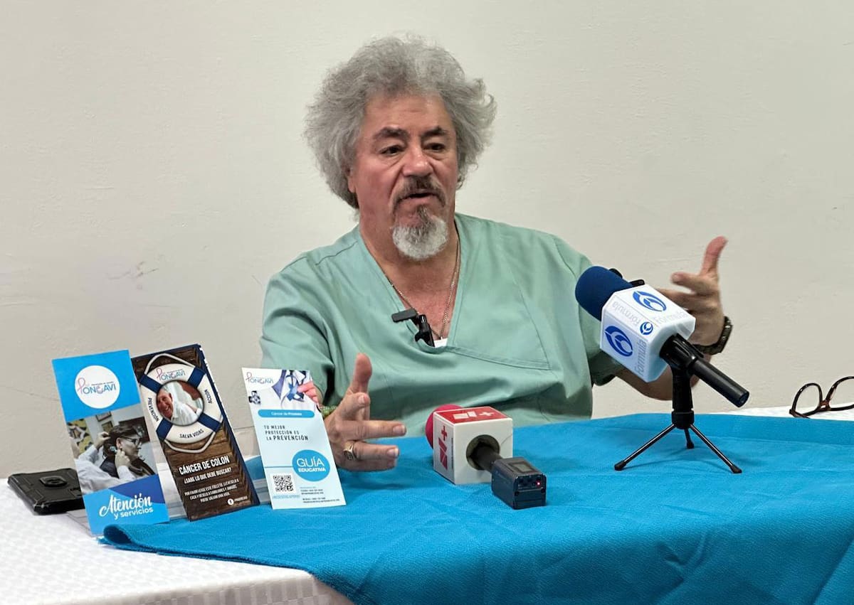 Homero Fuentes de la Peña, oncólogo clínico y presidente de Pro Oncavi A.C.