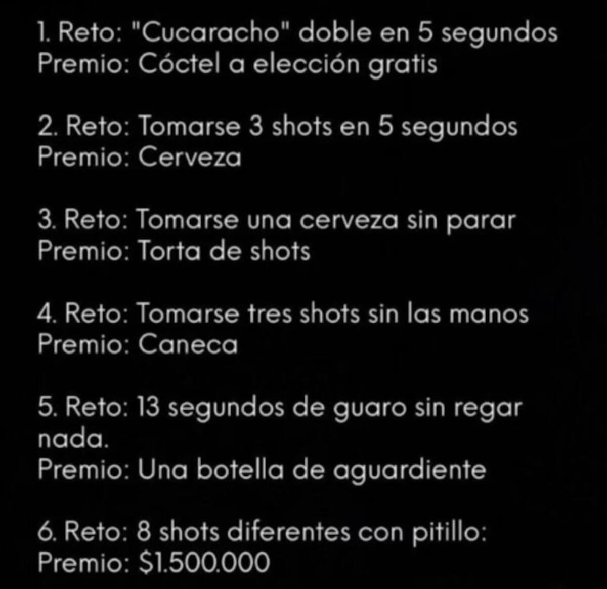 Este fue el reto que mandó al hospital a María. Foto: Heraldo de México