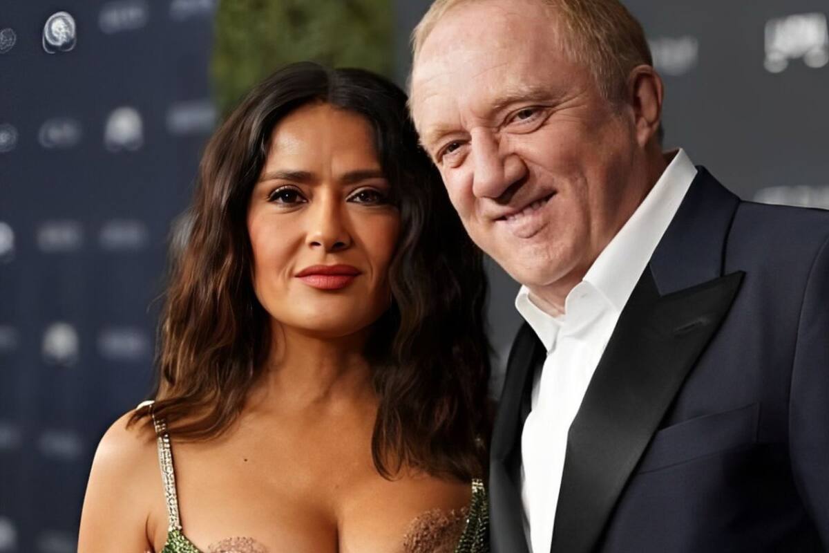 Salma Hayek confiesa que nunca ha firmado acuerdo prenupcial con su esposo François-Henri Pinault