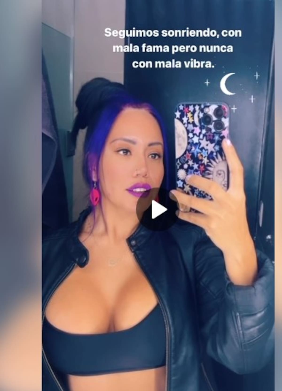 Luna Bella habla sobre su polémico video en el metro de CDMX / Luna Bella canal de Telegram