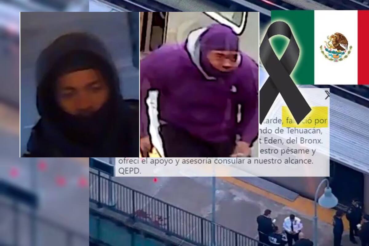 Arrestan a presunto tirador que mató a mexicano en metro de Nueva York