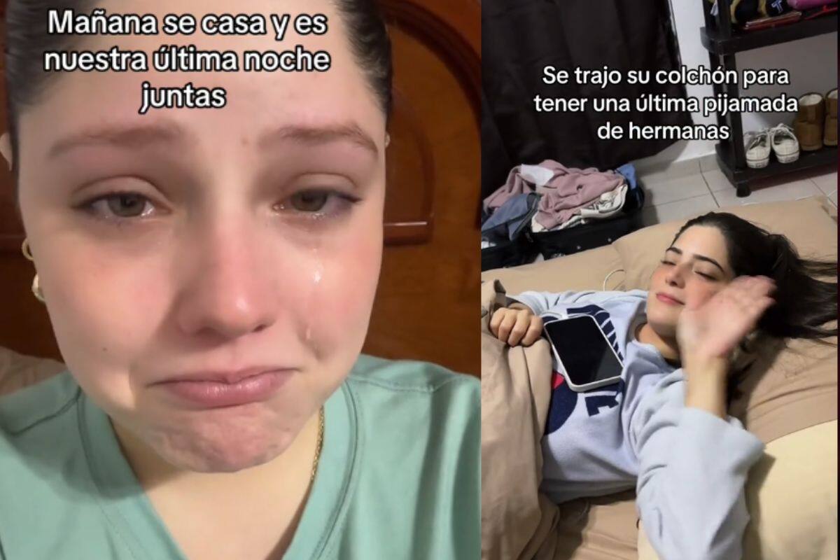 “Ya no regresará conmigo”: Mujer rompe en llanto porque su hermana se casará y se hace viral en TikTok