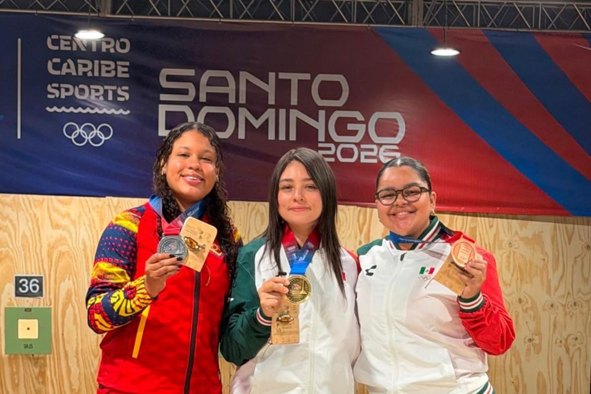 Culmina Andrea Ibarra con cuatro medallas en Juegos Centroamericanos