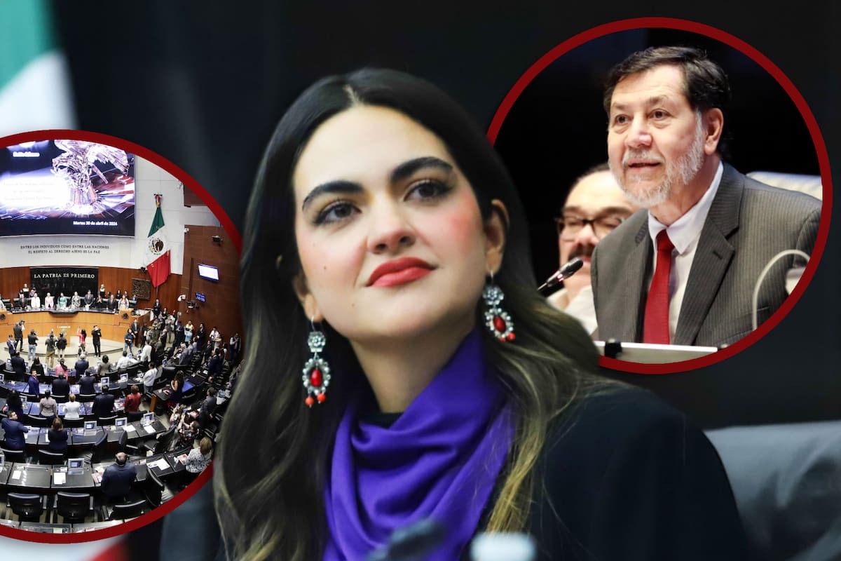 Andrea Chávez buscaría candidatura para ser la próxima presidenta del Senado y reemplazar a Noroña a partir del 1ro de septiembre